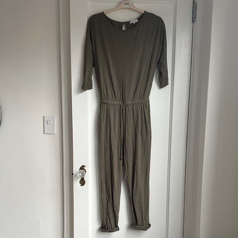 Michael Stars Khaki Jumpsuit